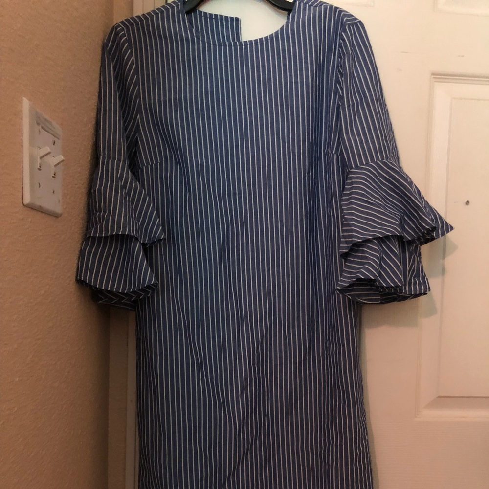 Pinstripe dress